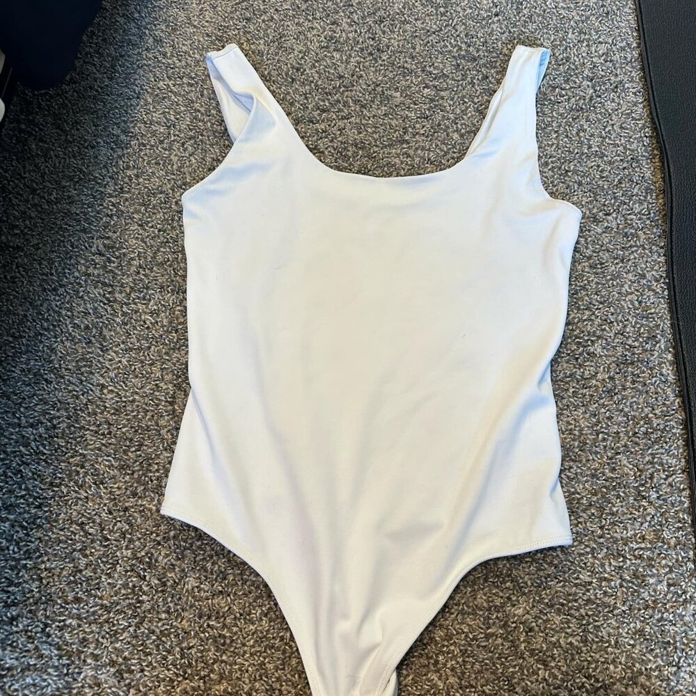 white tank top body